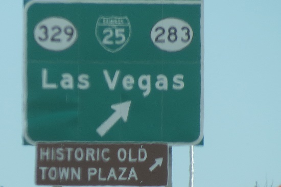 nach Las Vegas rechts ab nach Las Vegas rechts ab